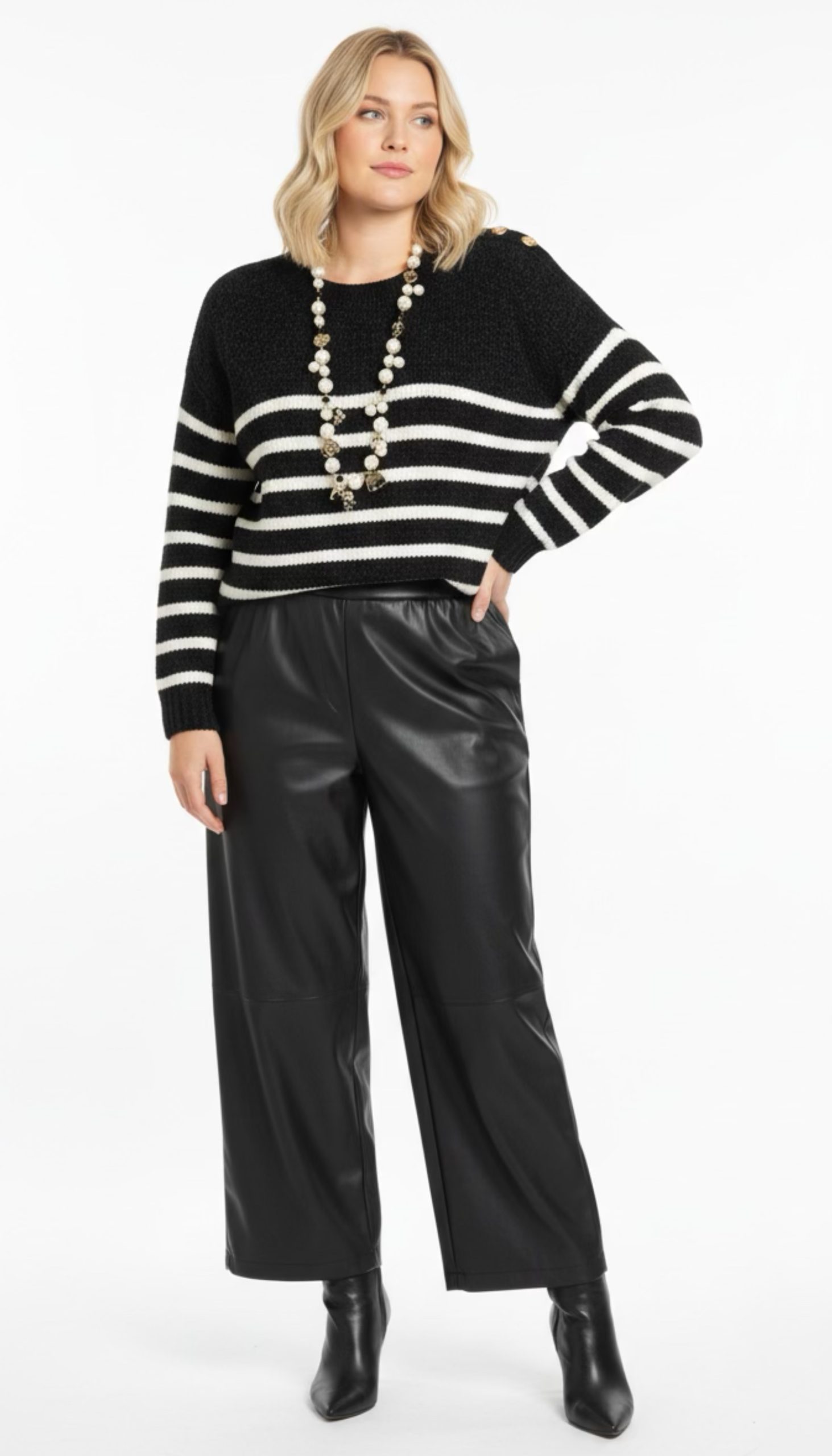 conjunto marinero negro